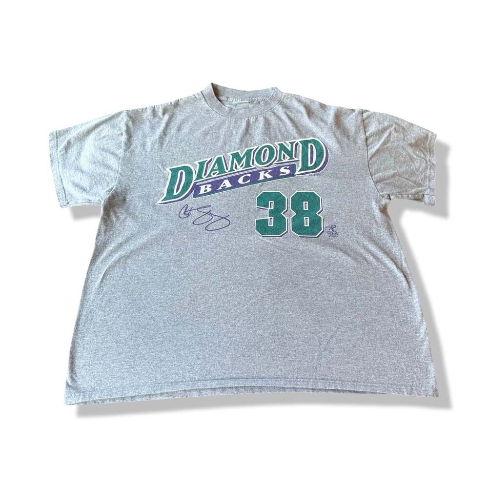Vintage Arizona Diamondbacks MLB Baseball T-Shirt Size XL Delta Pro Weight Gray